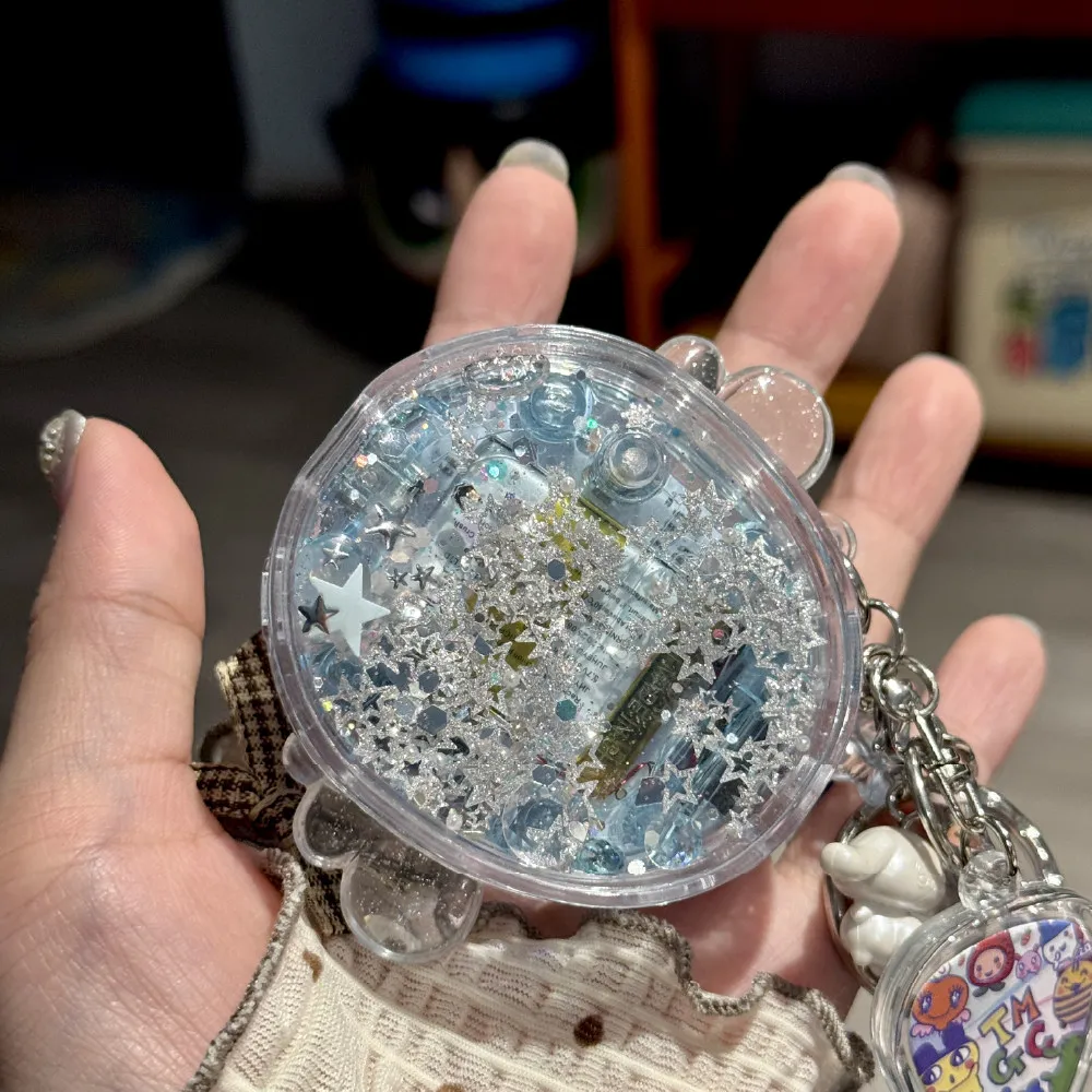 【Uni Crystal Feel Protective Case】Diy Ceiling Flowing Sand Shaker｜Minimalist Replaceable Wings Protective Case