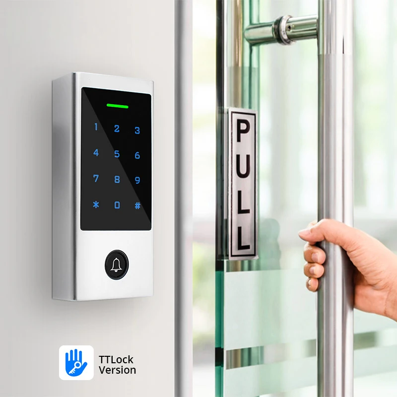 High Quality Code Card Digital Network Doorbell Smart Security System TTlock APP Access Control