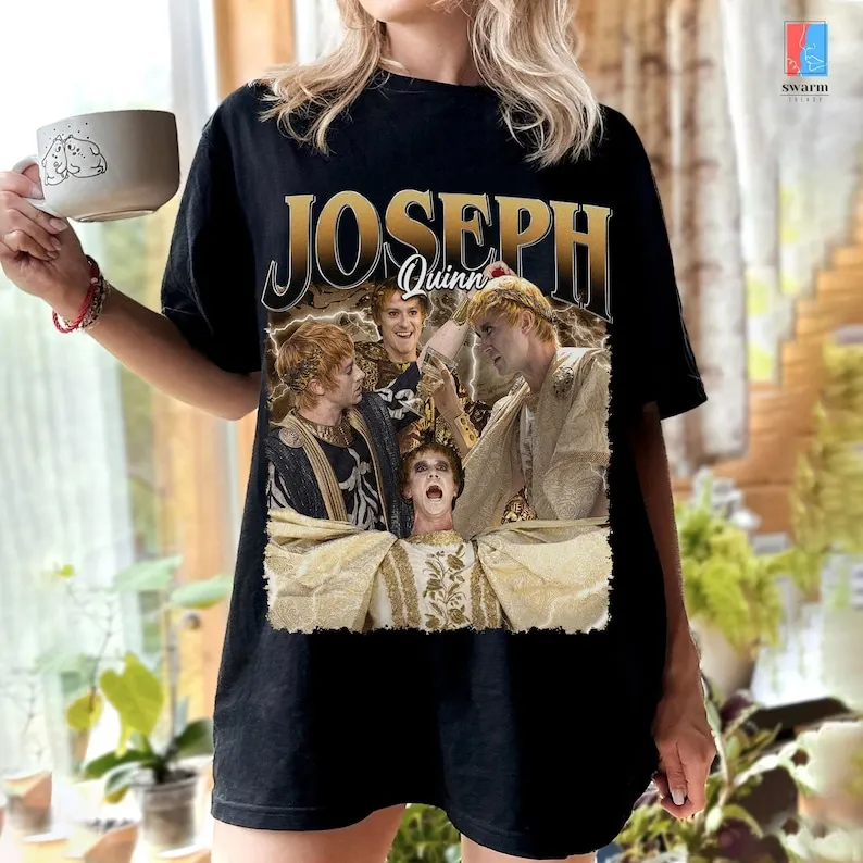 Limited Joseph Quinn Emperor Geta T Shirt Vintage Gladiator Gift For Woman Anda Man