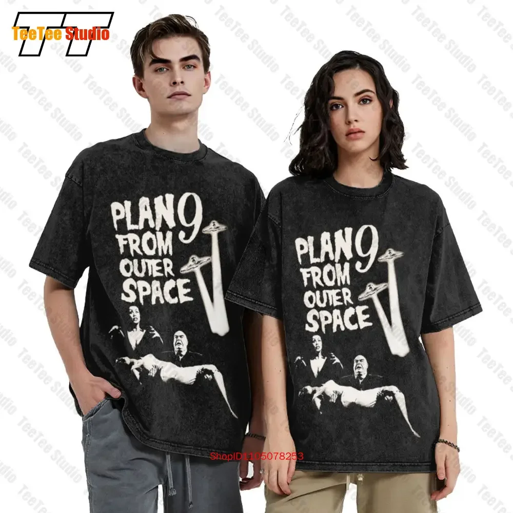 Plan 9 From Outer Space V9 Vintage Oversized T-Shirt 2E6C