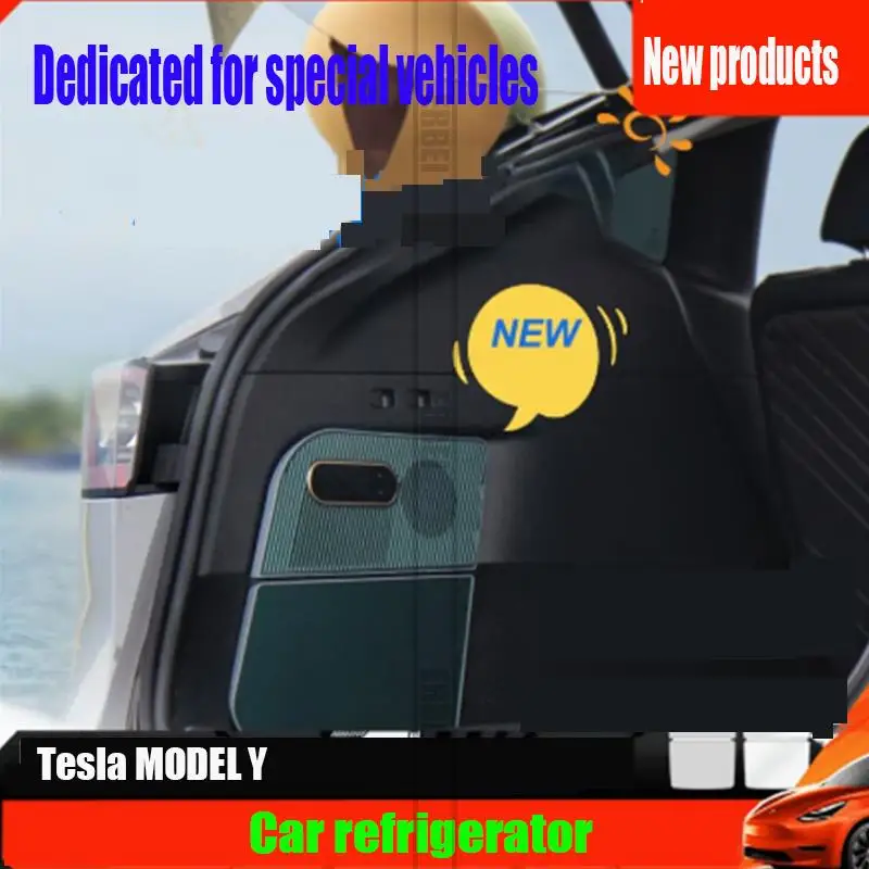 

Applicable to 2018-2023 Tesla Model Y car refrigerator refrigeration hidden boot camping equipment modification accessories