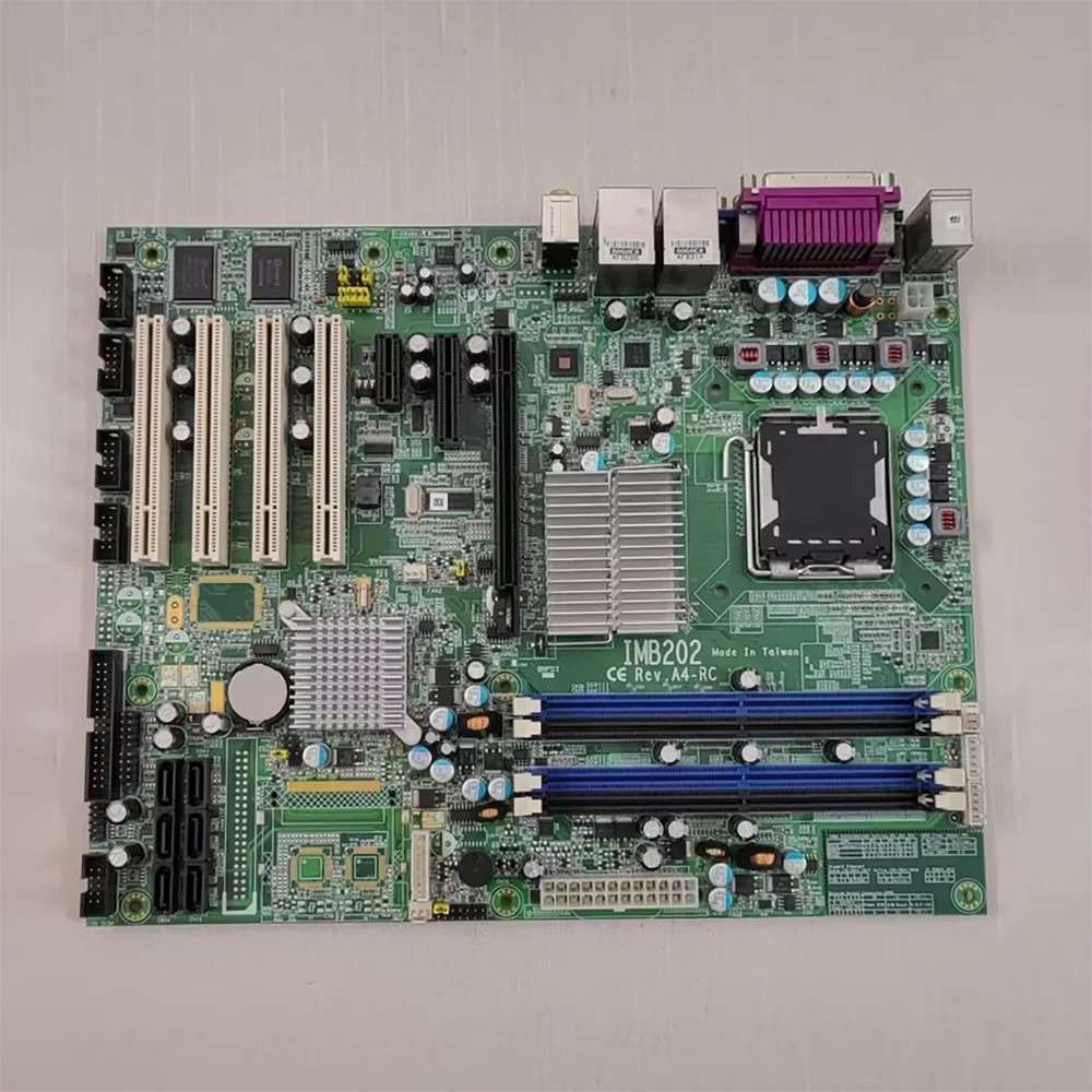 IMB202 Rev. A4-RC industrial computer motherboard LGA 775 dual network ports