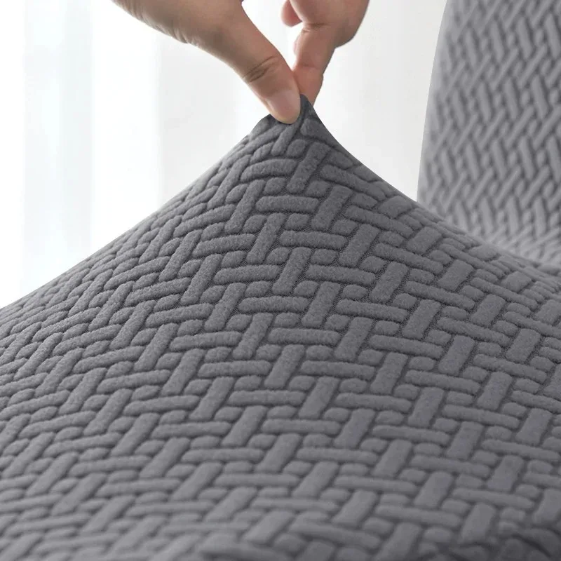 Jacquard Stretch Recliner Sofa Covers Elastic Split Armchair Chair Cover Non-Slip Chairs Slipcovers for Living Room view 4