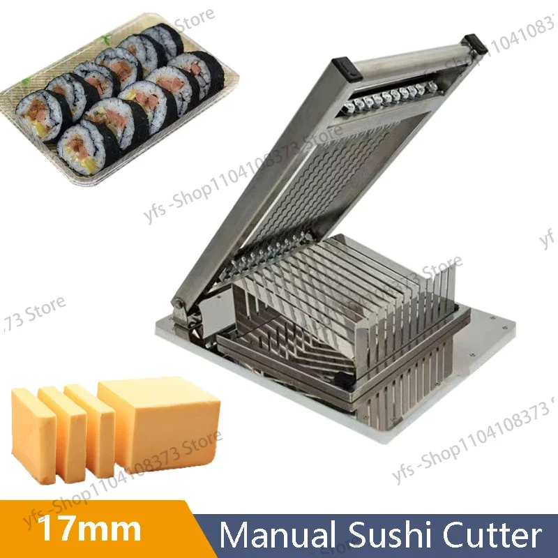 Manual 2cm Sushi Roll Cutter Machine Japan Rice Sushi Roll Cutting Tool Sushi Roll Slicer Cutting Machine