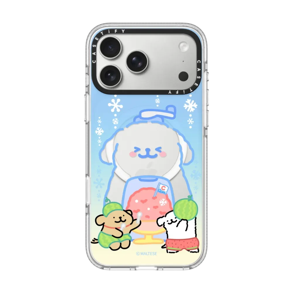 CASETiFY MAltese Line Dog Art Cute Series Magnetic Drop-proof Case for iPhone 13 14 15 16 17 Pro Max Air 16 Plus Protect Cover view 6