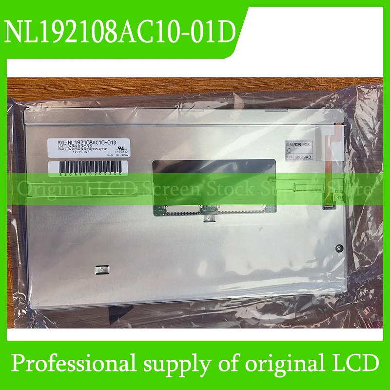 Original NL192108AC10-01D LCD Display For NLT 9.0 Inch LCD Screen Panel Tested