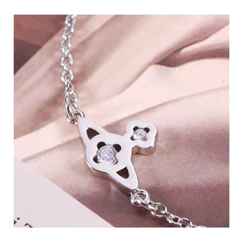 

Jewelry Simple Temperament Flash Diamond Three-dimensional Planet Flower Adjustable Bracelet Mixed Batch