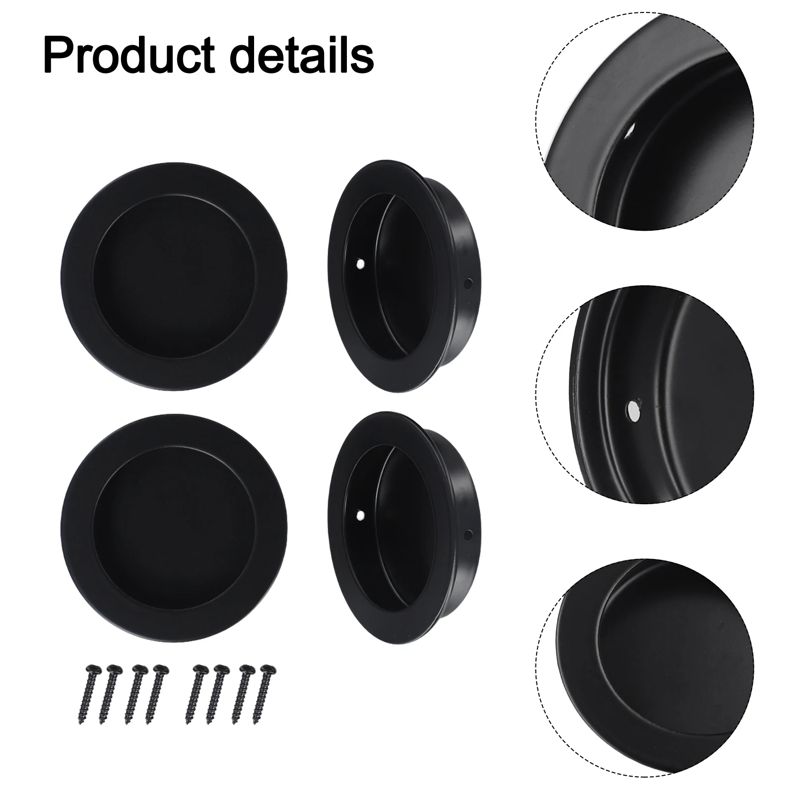 تحسين المنزل مقبض الباب راحة مقبض الفولاذ المقاوم للصدأ المتانة والقوة تركيب جهد طلاء مقاوم للصدأ #5