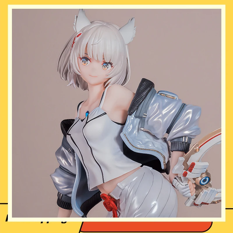 Cute PVC Action Figure Xenoblade 3 Mio Cat Ear Anime Collectible Doll Desktop Decoration Toy Gifts For Adult Kids Anime Fans