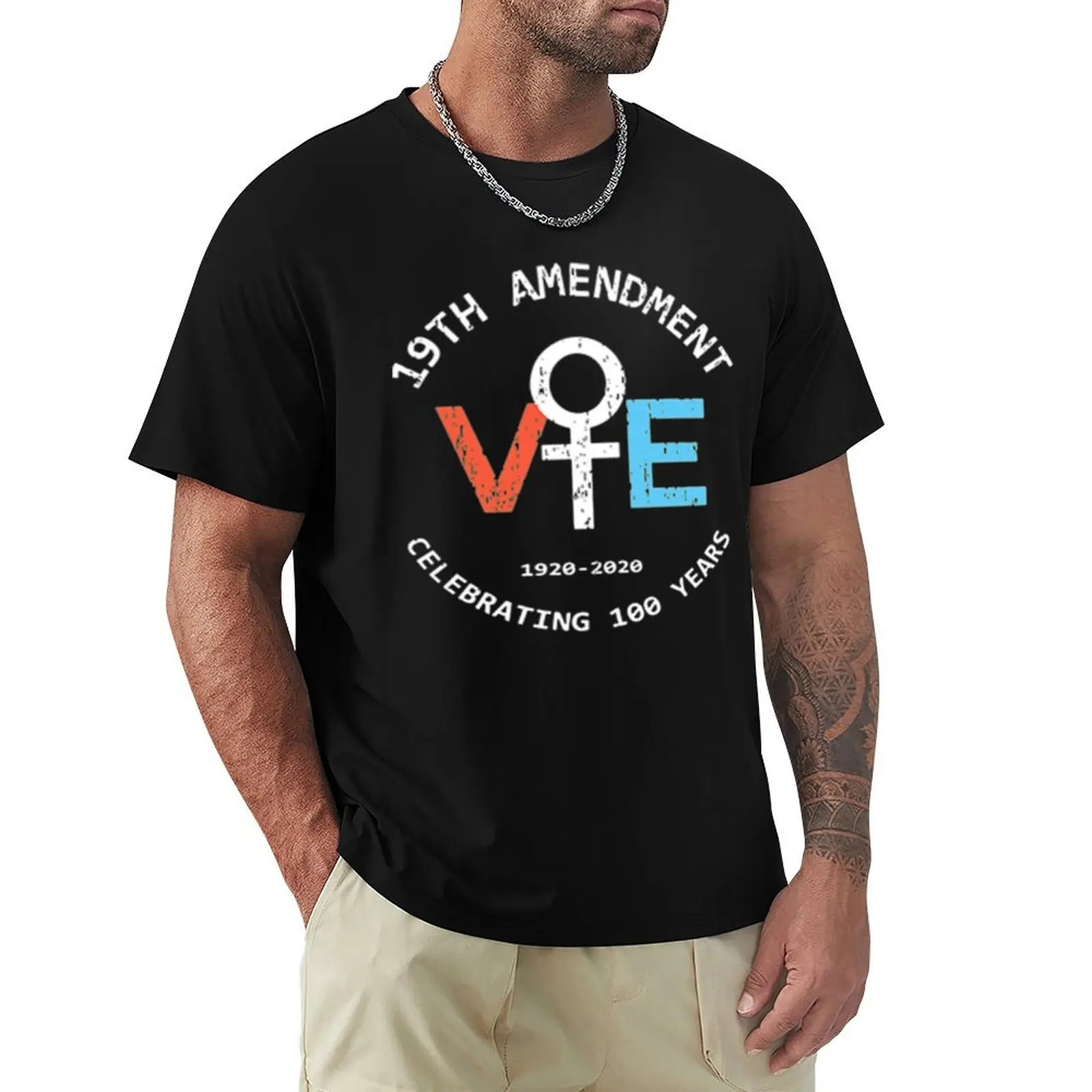 

19Th Amendment Vote Celebrating 100 years T-Shirt new gifts and t-shirts plus sizes fashion shirts T-shirt men