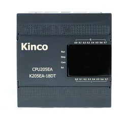 Kinco PLC K205EA-18DT CPU module DC24V 18-point including DI8 DO8 DC24V RS485 communication