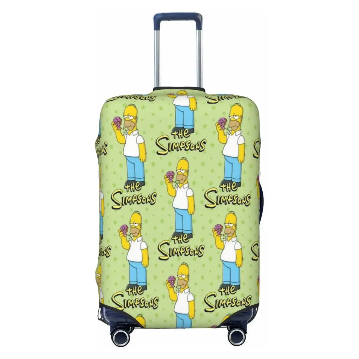 

Custom Simpsons Cartoon Suitcase Cover Washable Luggage Covers Protector for 18-32 inch