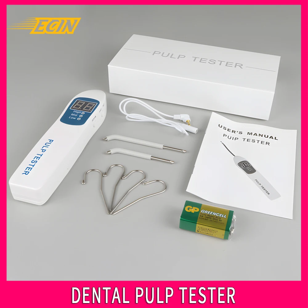 

ECIN Dental C-PULSE Tooth Nerve Pulp Tester Medical Tooth Vitality Testing Oral Teeth Nerve Electric Dentistry Equipment
