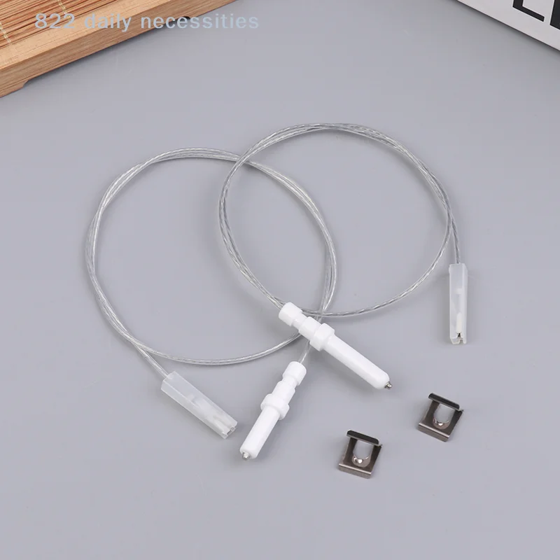 1Pc Gas Cooktop Stove Spare Igniter Electrode Spark Plug With Wire Ignition Ceramic Pin Ceramic Height 35mm 40mm For Gas Cooker