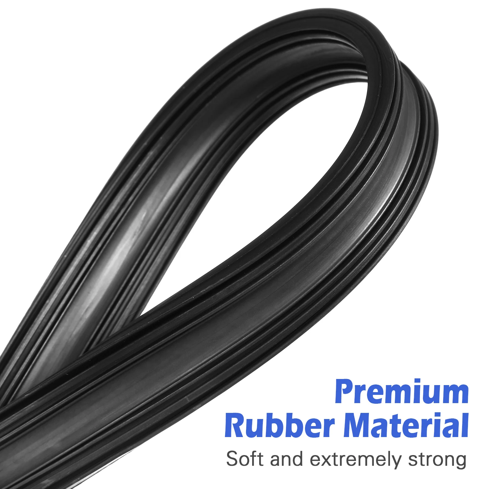 

10pcs Boneless Wiper Blades Refills Car Rubber Strips Universal Fit All Season Windshield Replacement Accessories