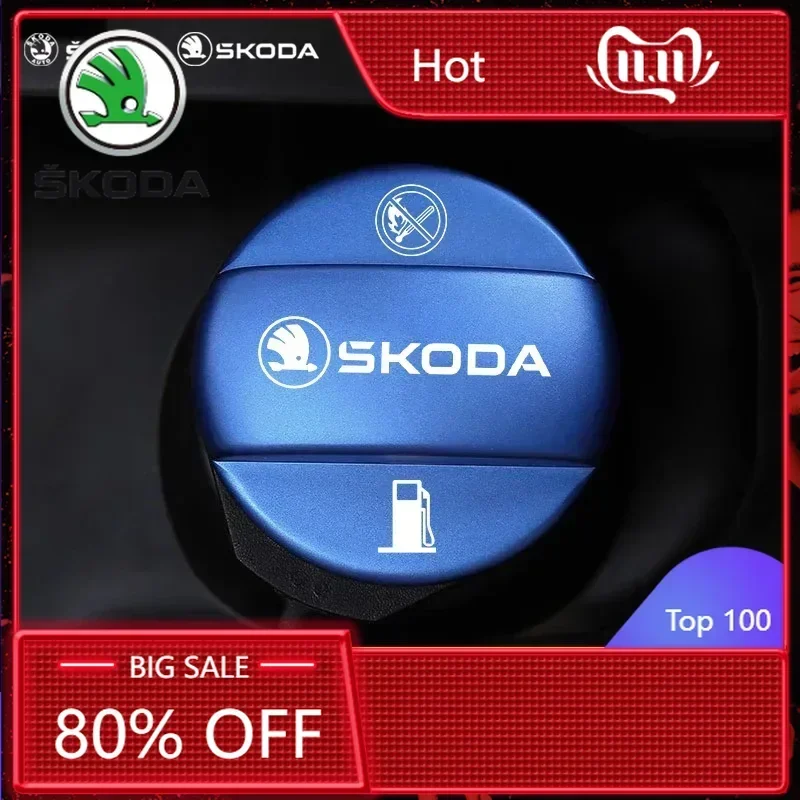 

Наклейка на автомобиль 2025: Новая крышка лючка бензобака, аксессуары для Skoda Octavia, Kodiaq, Enyaq iV, Kamiq, Scala, Superb