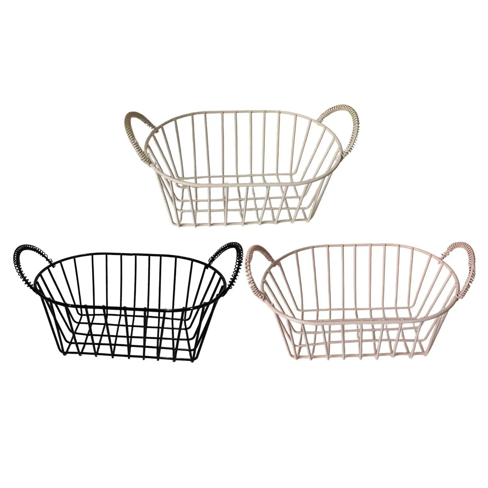 Food Serving Basket Snack Organizer for Cabinets Food Drinks Snacks Garage