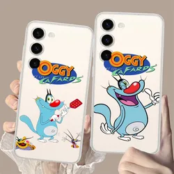 Cartoon Oggy et les Cafards Phone Case for Samsung Galaxy S8 8S G950F G950 A91 A80 A73 5G A72