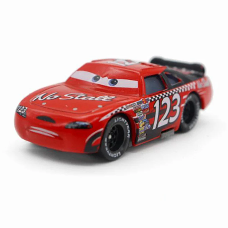 Disney Pixar Cars Race O Rama 3-Car Gift Pack With No Stall No. 123 Chief No Stall and No Stall Pitty Die-Cast Metal Car Toys