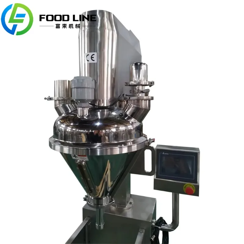 

Semi Auto Auger Filler for Soap / Chili Bag Powder Filling Machine