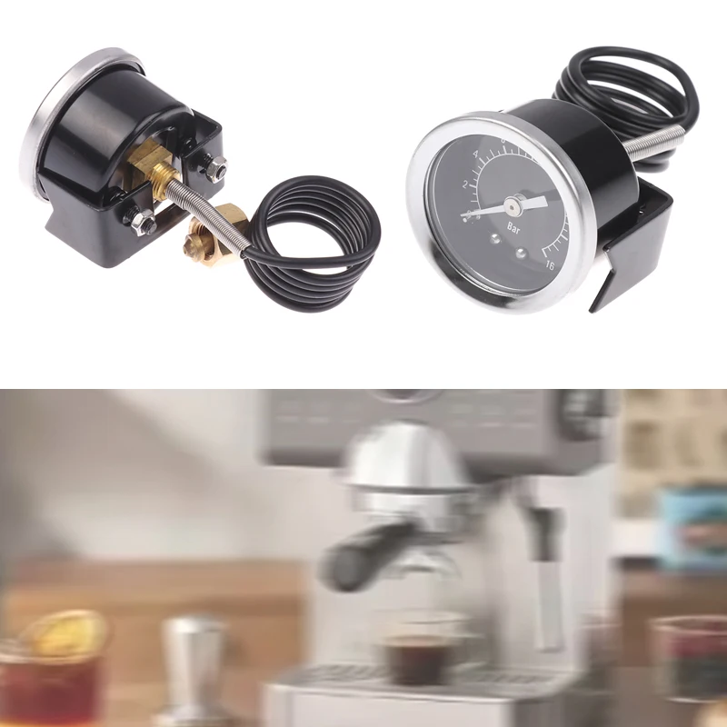 

1PCS High Quality High 16 Bar Pressure Gauge Suitable For Espresso Coffee Machines Y40 Steam Generator Pressure Gauge