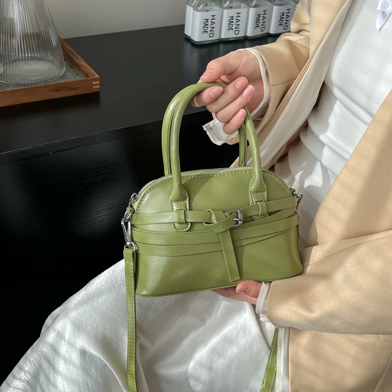 

Diaper Bag Trendy Parisian Leather Handbag Elegant Designer Crossbody Purse For Women Stylish Large Capacity Tote