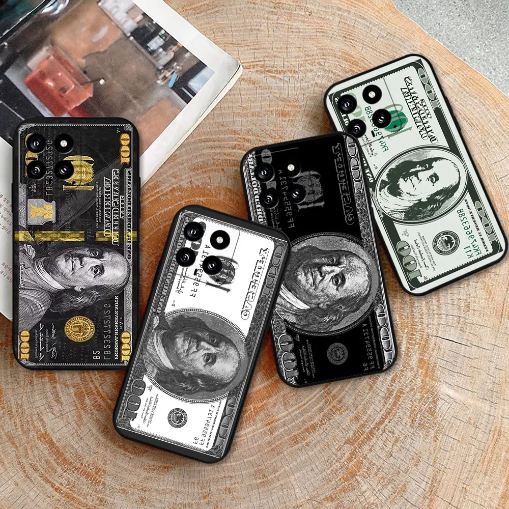 

Luxury Dollar US Money Phone Case For Xiaomi 14 13 13T 12 12T 11 5GNE 11T 11X 10 10T 9 8 Pro Lite Soft Silicone Shockproof Cover