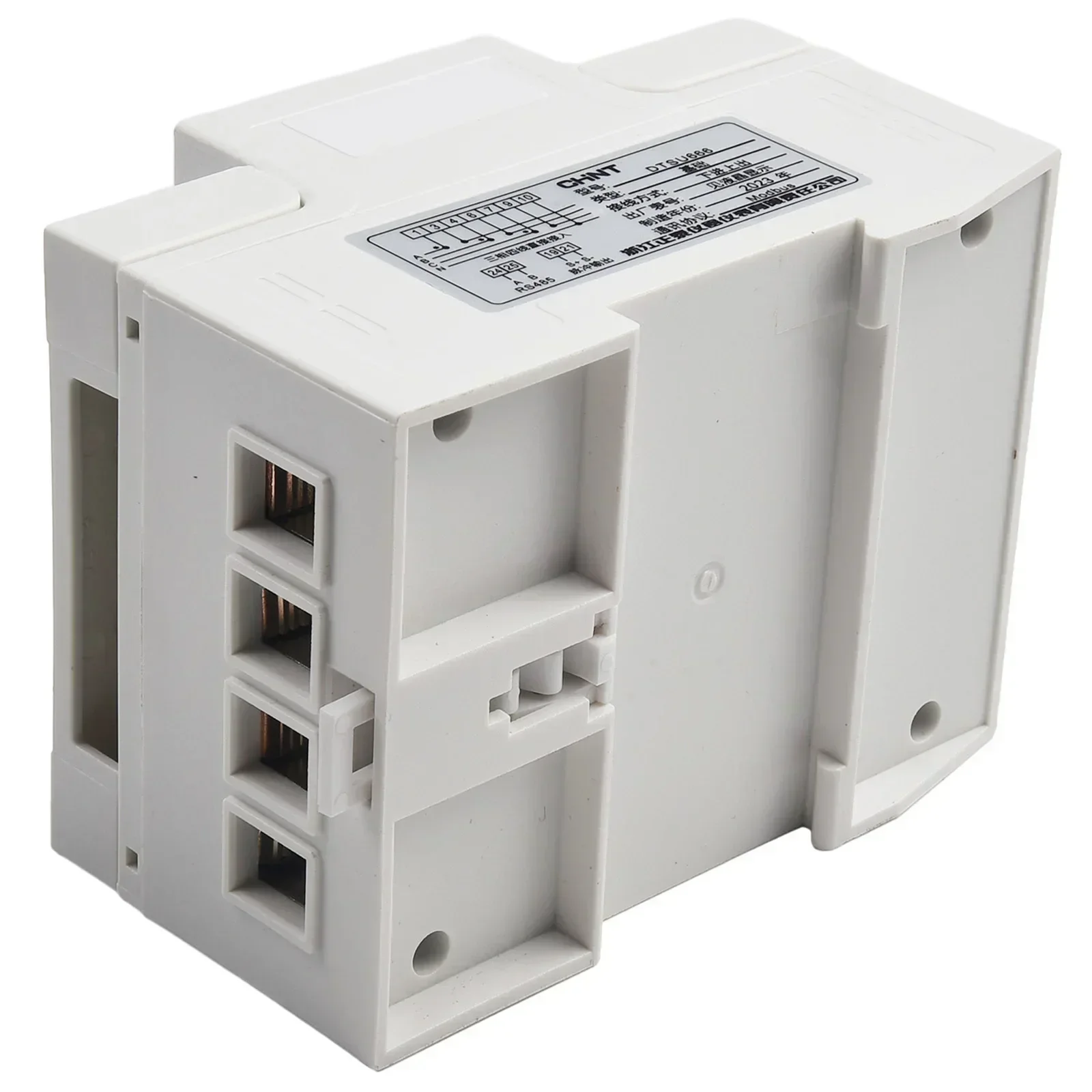 Three Phase Electric Energy Meter KWH AC Digital Watt-Hour Meter 230V 380V 80A 50HZ Electric Din Rail Energy Meter DTSU666