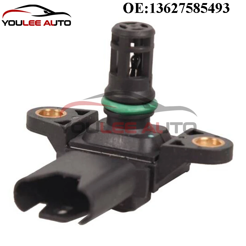 New 13627585493 13627551429 Manifold Absolute Pressure MAP Sensor For BMW 335i 335xi 535i 550i X3 X5 X6 Z4 3.0 4.4L Auto Parts