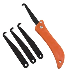 Professional Ceramic Tile Gap Blade Hook Blade Tiles Repair Tool Old Mortar Cleaning Dust Removal Steel Construction Hand Tools