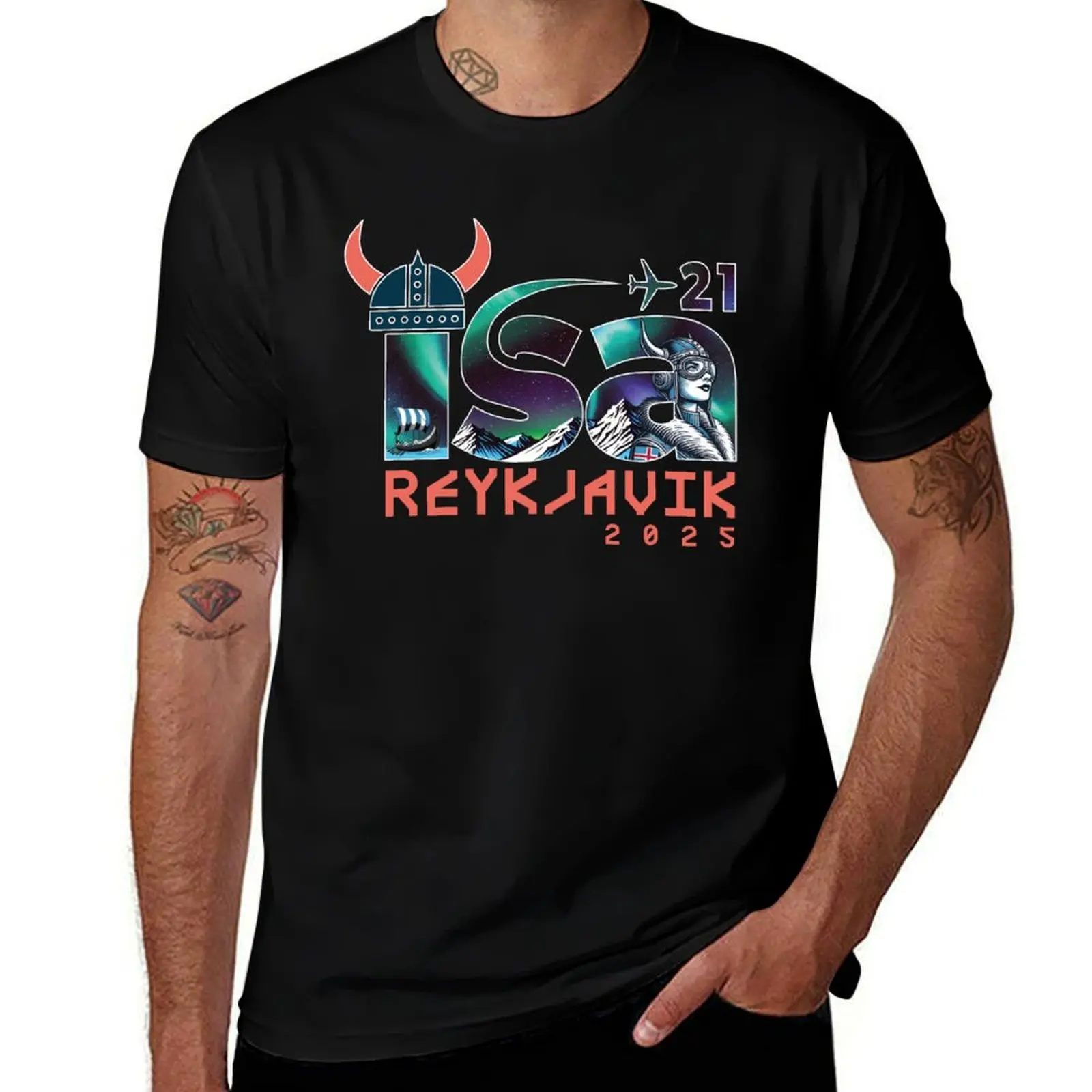 

Conference Logo with white outline T-Shirt luxury designer tees baggy shirts cute tops mens plain t shirts