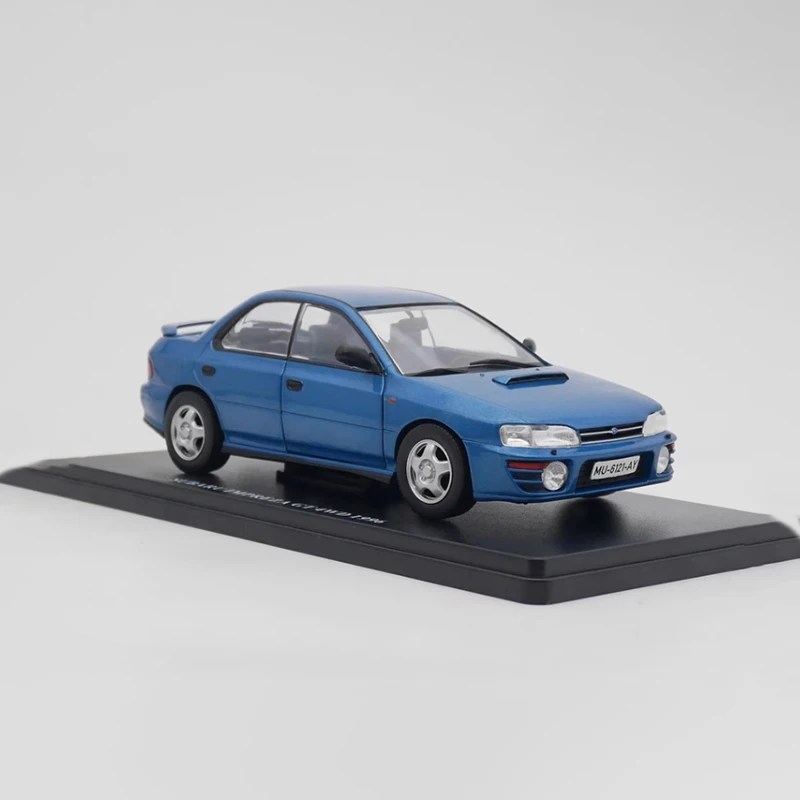 IXO Diecast 1:24 Scale IMPREZA GT 4WD 1996 Alloy Classic Car Model Finished Product Simulation Adult Toy Collection Static Model