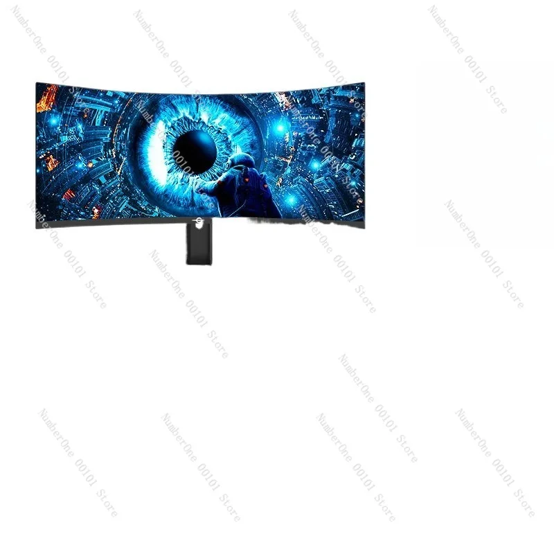 34-Inch Curved Monitor with High Resolution Display, Desktop Gaming and Split Screen Office Monitor