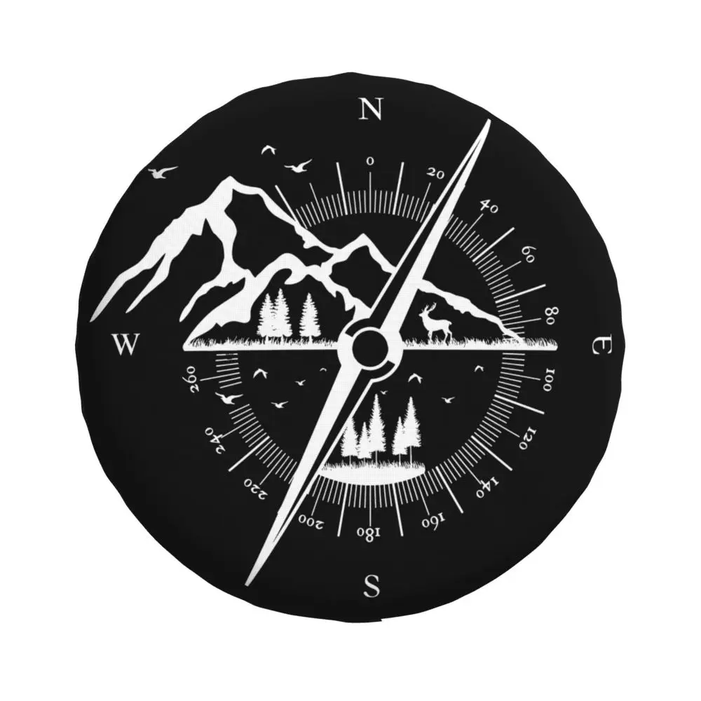 Customized Navigation Mountain Adventure Compass Toyota RAV4 Prado 4WD 4x4 RV Wheel Protector Spare Tire Cover