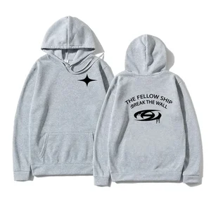 Ateez bant Kore baskılı kapüşonlu svetşört, y2k moda, rahat sonbahar ve kış, kapüşonlu sweatshirt, Ateez Kpop kazak 8 en çok satan giyim ateez-no. 4