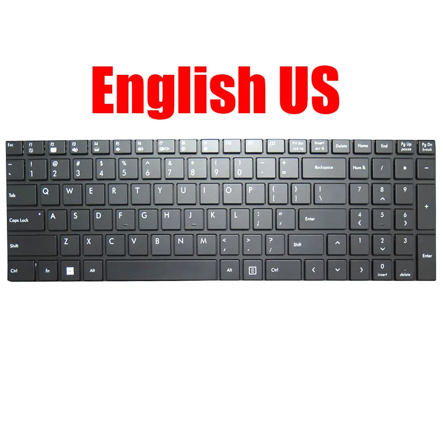 

Laptop Keyboard MB3424013 PRIDE+K4413 N15LS6-TP English US Black