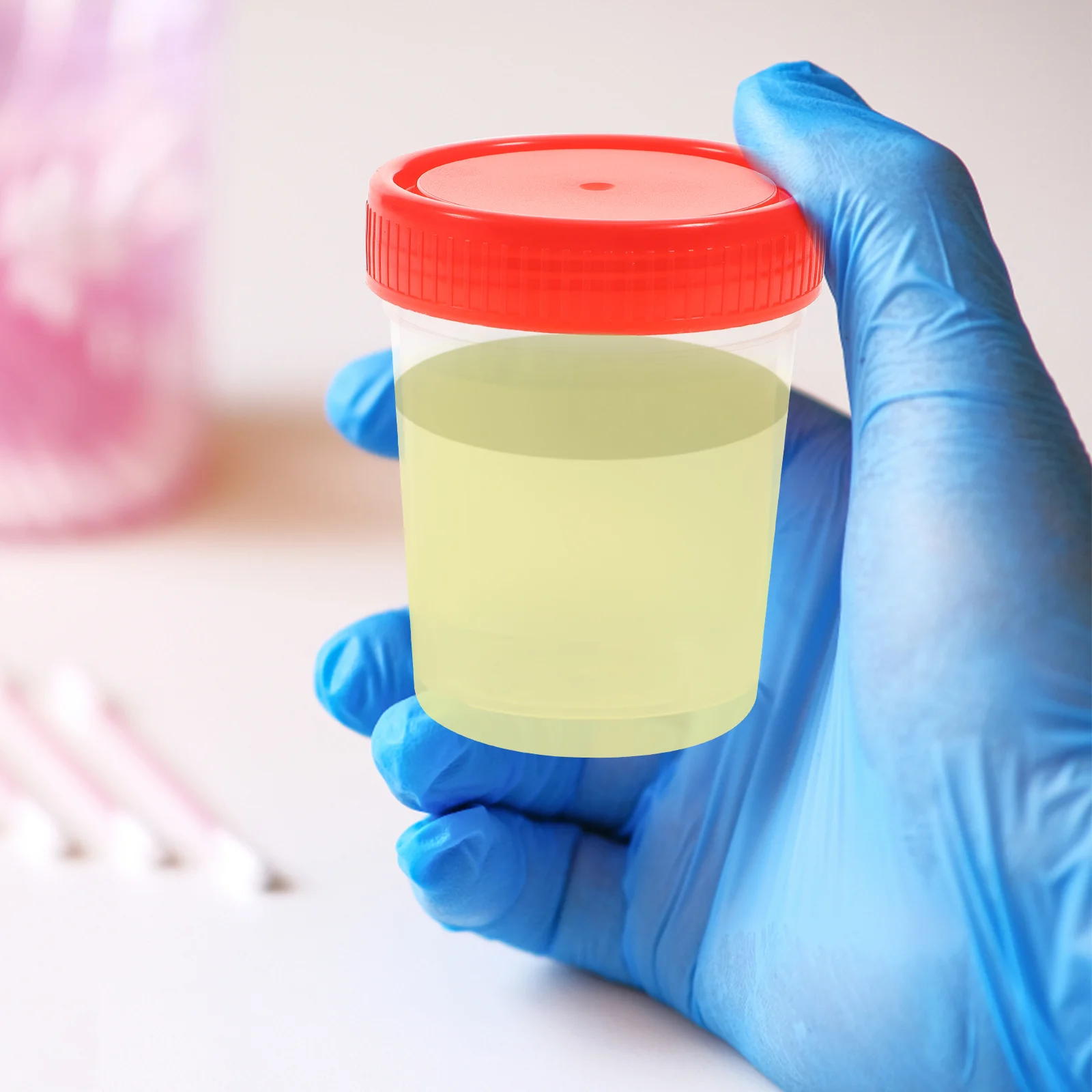 Cups Urine Cup Sterile Specimen Plastic Sample Test Container Containers Disposable Graduated Collection S Hospital Fecal