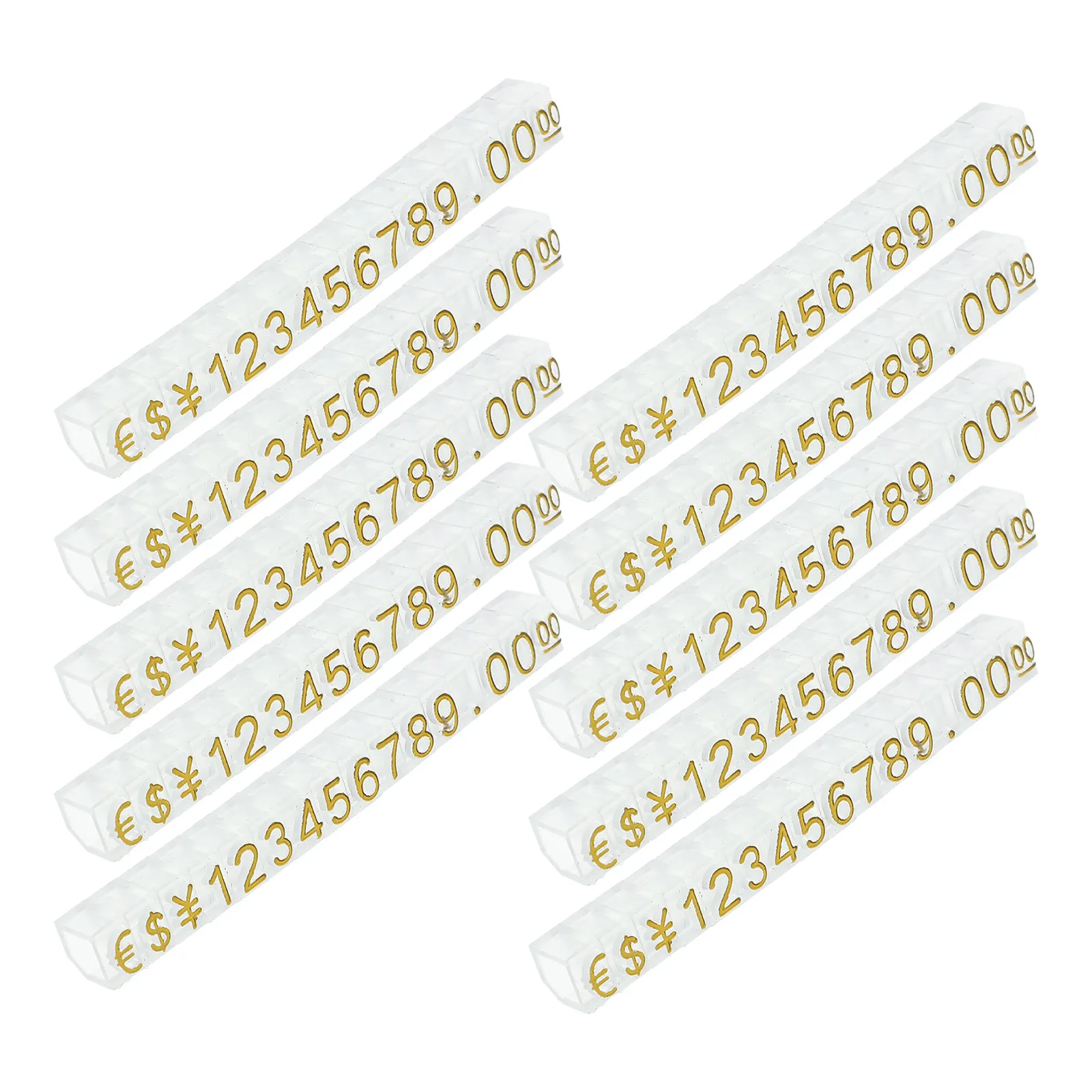 

20 шт. классических простых подставок-кубиков для ценников для ювелирных изделий, розничной торговли, супермаркетов, часов и аксессуаров