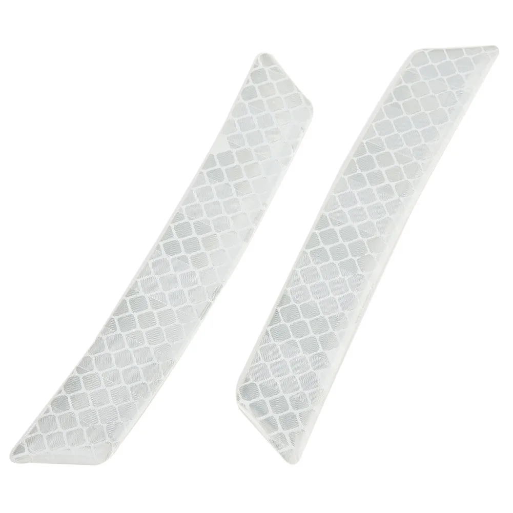 Carbon fiber Safety Flare Strip Protector Bumber Reflective Sticker Fender Exterior SideBody Set Wheel Eyebrow