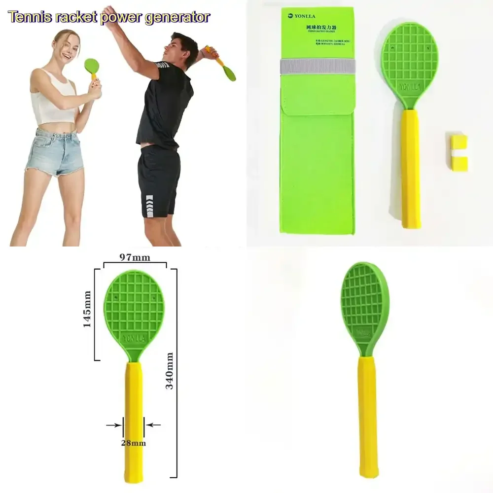 WAP01  Professional Tennis Rackets Power Device Small Sturdy Tennis Swing Trainer Beginner Swings Trainer Portable Racquet