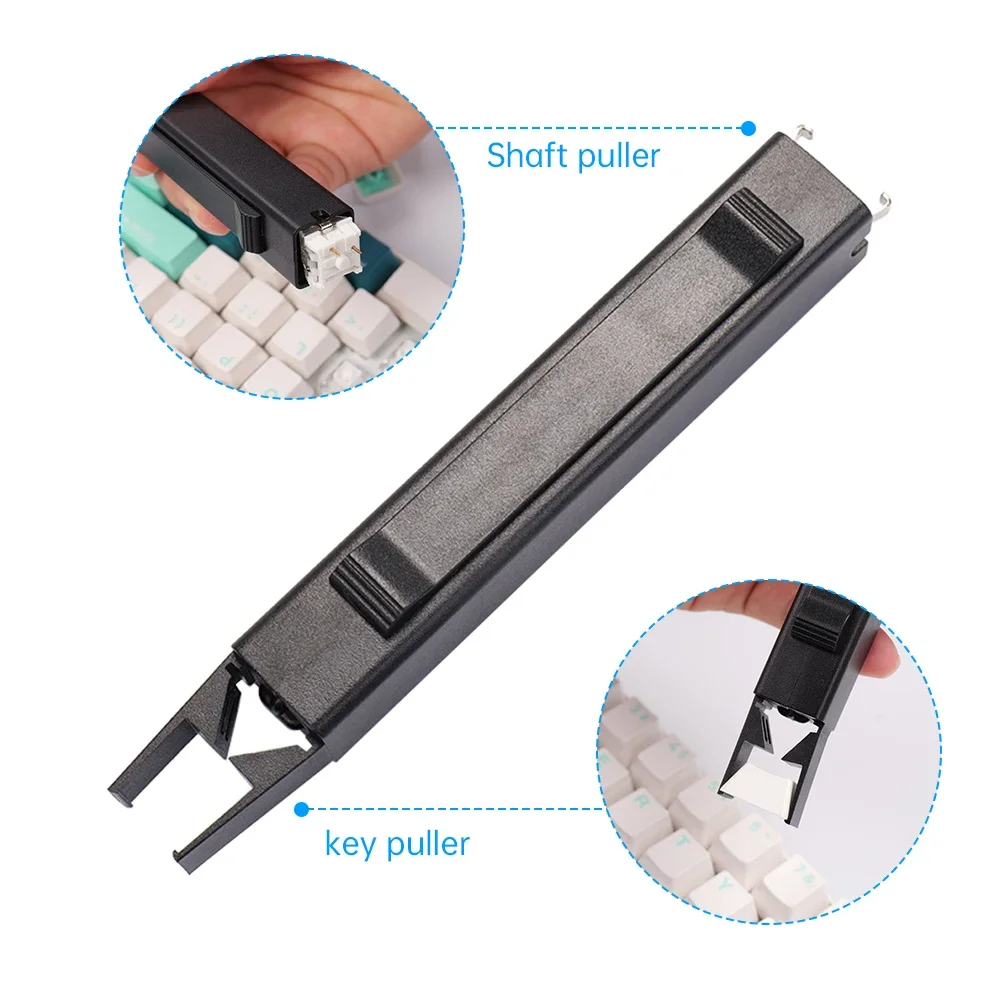 2 in 1 Switch Puller Keycap Puller Universal Key Switch Keycap Puller for Mechanical Keyboard Gaming Keyboard DIY Cleaning Tool