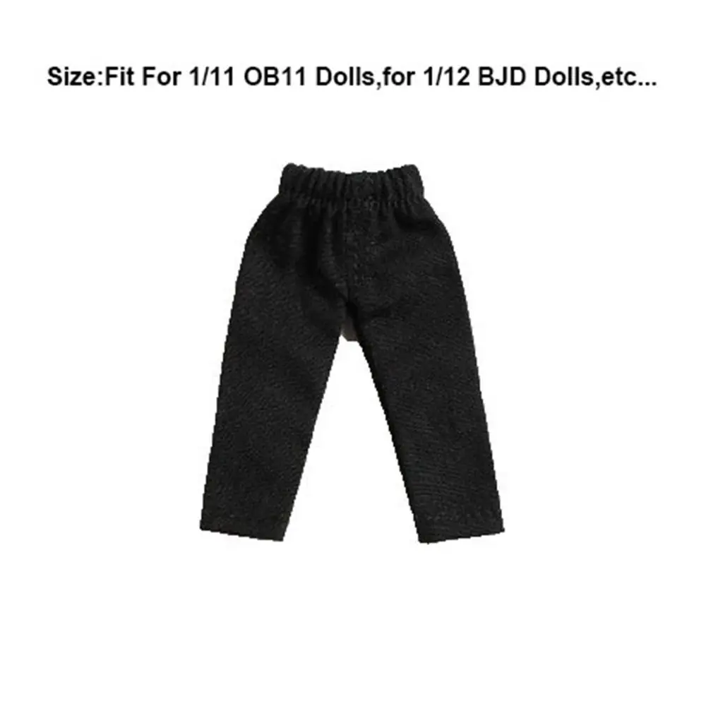 Puppen-Langhosen, Freizeitkleidung, schmale Hosen, Leggings, DIY-Kleidungszubehör für 1/11 OB11-Puppen, für 12-16 cm große Puppen, Zubehör. – Detail 1