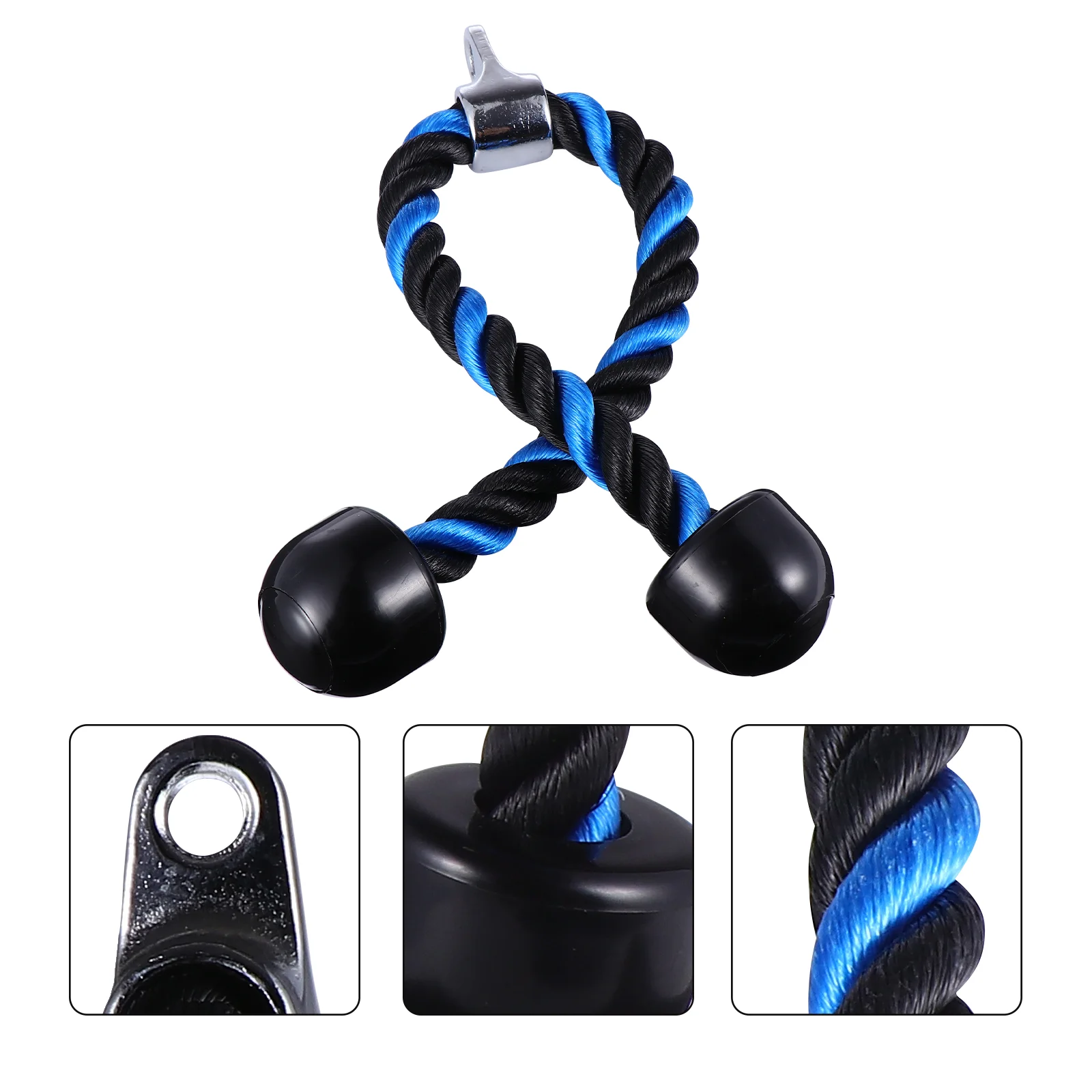 Pull Rope for Workout Fitness Gym Supplies Heavy Duty Down Cord Triceps Bodybuilding Exercise Dual Grip