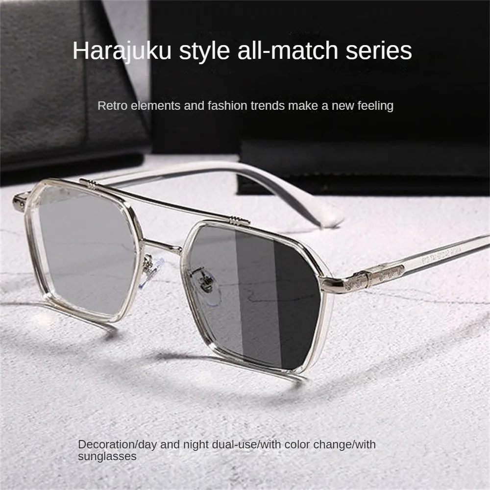 Punk Sun Glasses Men Women Fashion Sunglasses Outdoor Sport Cycling Eyeglass Retro Fishing Eyewear Square Frame Shades