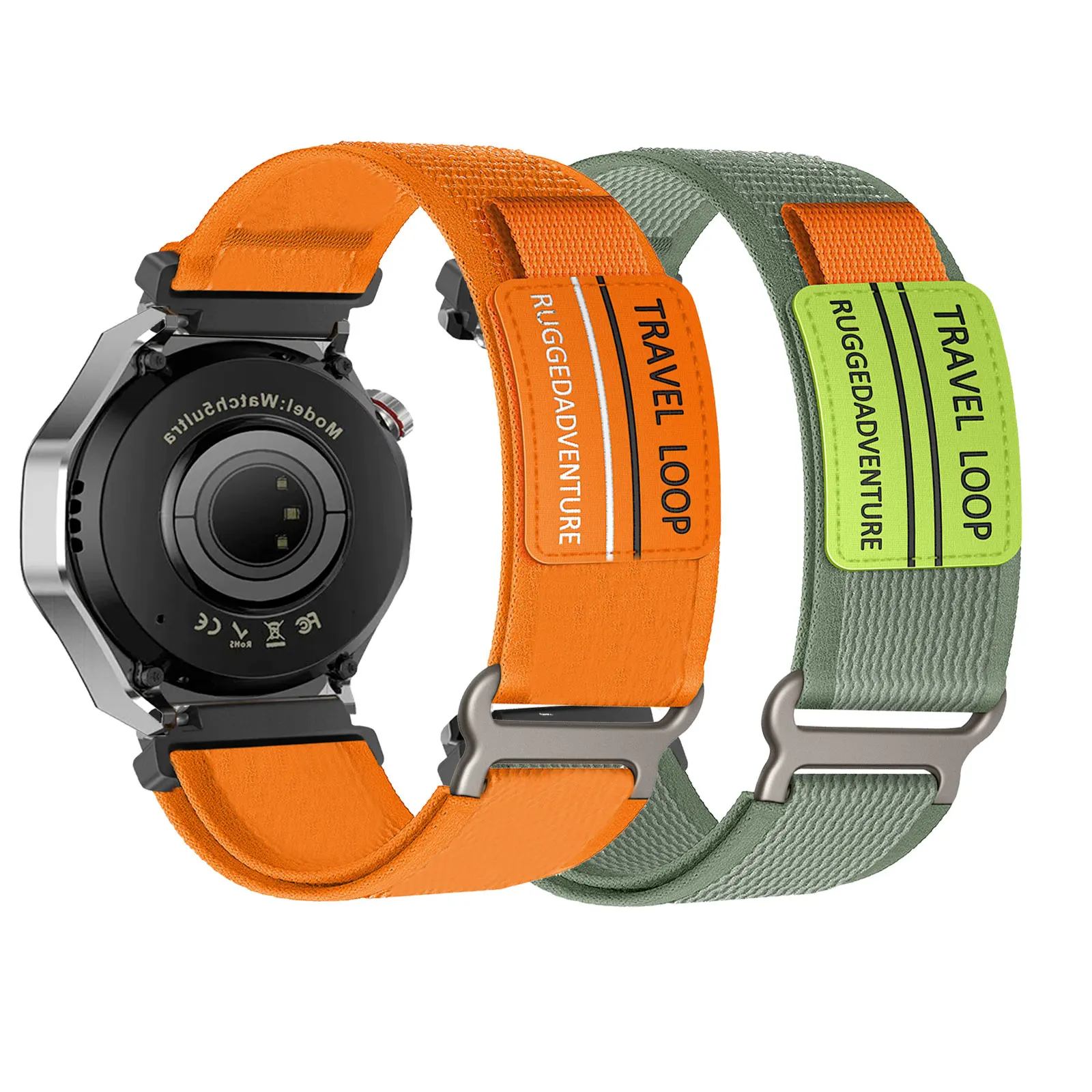 

2 шт. нейлоновых ремешков на липучке для Honor 5 Ultra