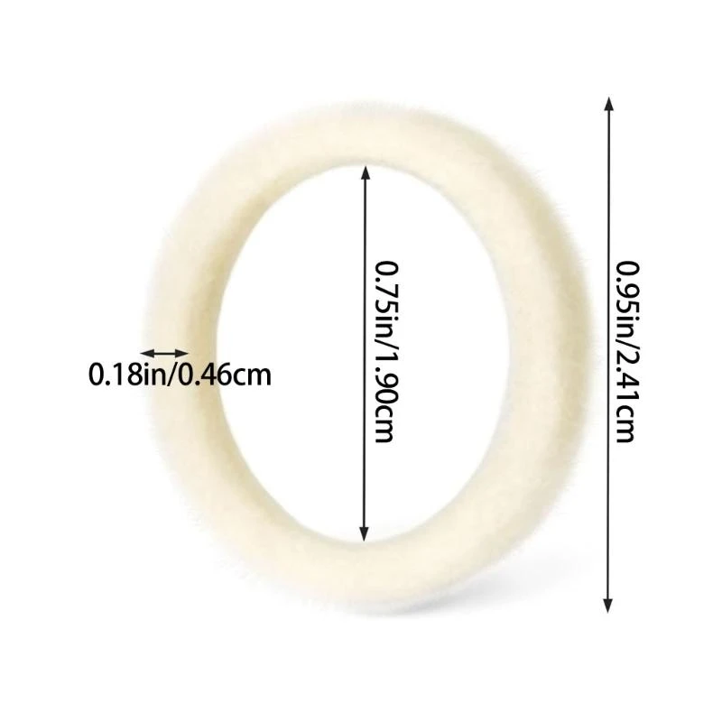 8Pieces Soft Filt Ruis Reduction Wasmachines Vervangende pakking voor koffiemachine