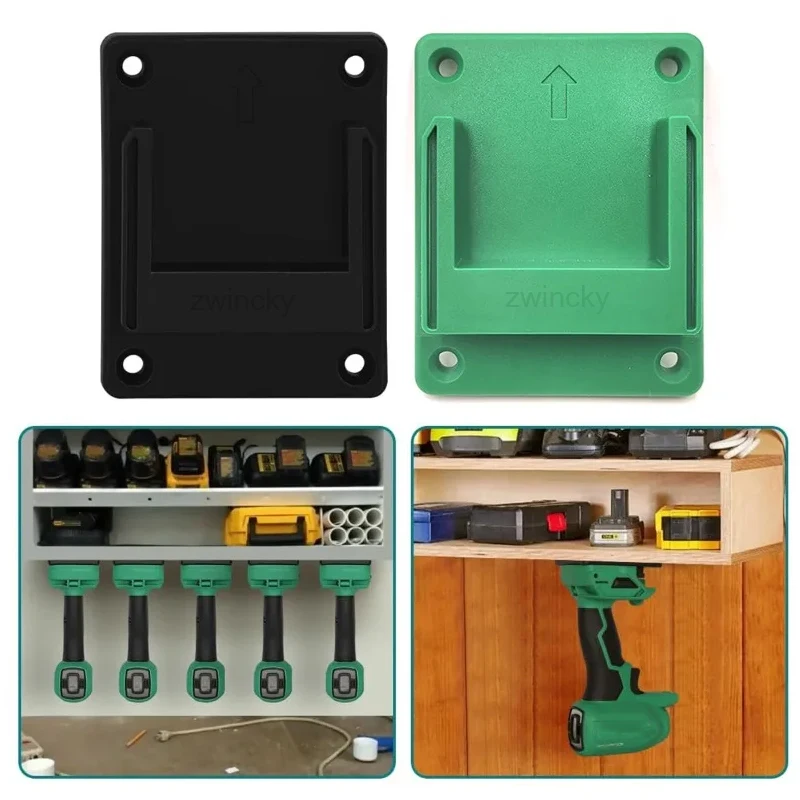 For Hitachi/Hikoki for Metabo 18V-36V Drill Holder Power Tool Holder Dock Fixing Devices tools storage Wall Mount Bracket