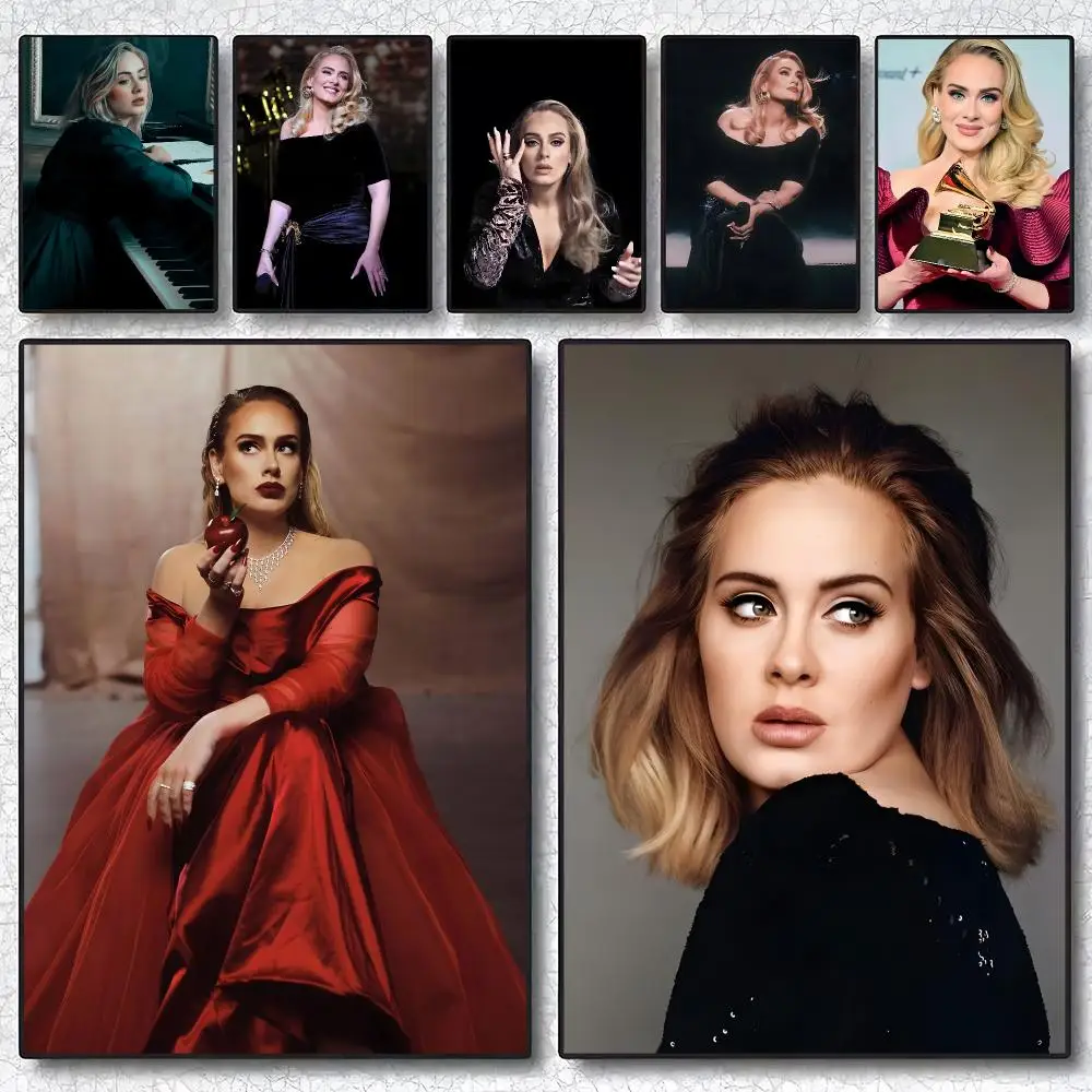 Adele Adkins Soul Ballad Painting Calligraphy Poster ‌decor Canvas Modern living room