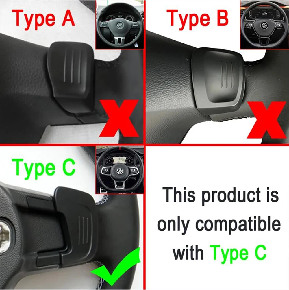 Car Steering Wheel DSG Shift Paddles Extender Tools Interior Accessories For  Volkswagen VW GOLF 7 GTI GTD GTE MK7 POLO Scirocco