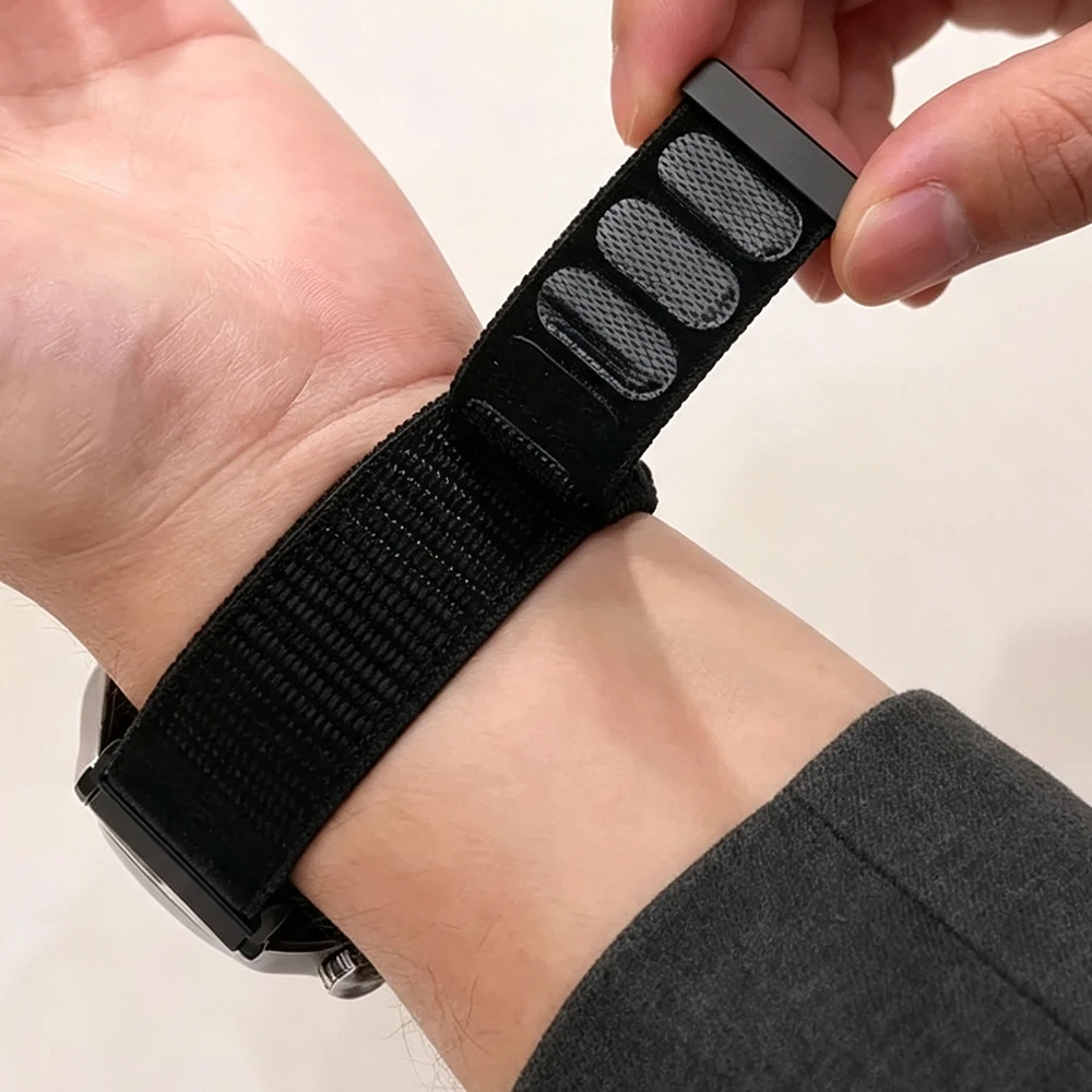 For Garmin 22mm 26mm Fenix 8 Pro 7 7X 6 6X 5 Epix Pro Enduro 2 3 Forerunner 955 970 Tactix 8 QuickFit Watch Strap Nylon Bracelet